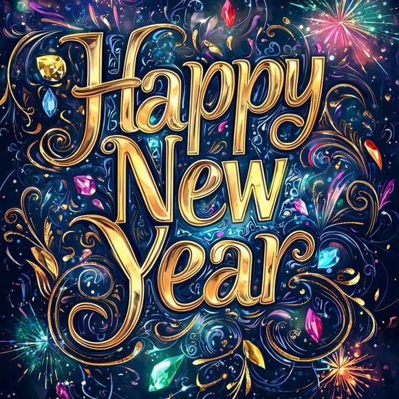 Hand Crafted Jewelry - Happy New Year 2026